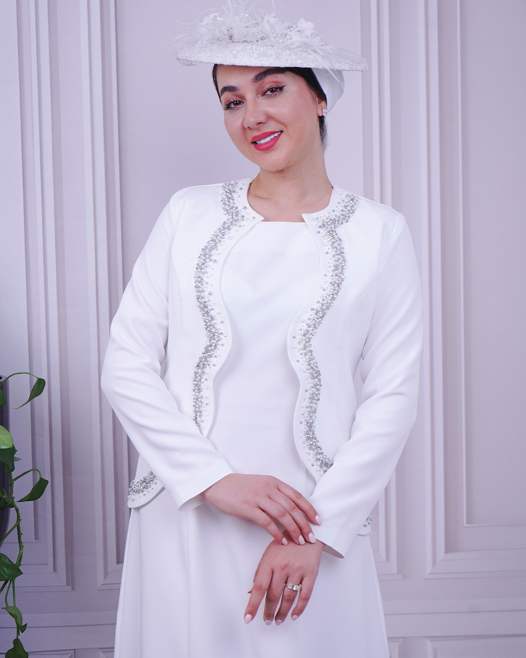 کت فانتزی و سارافن بلند مدل شکیلا